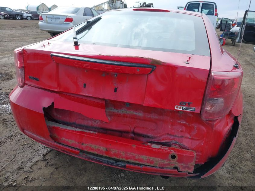 2004 Toyota Celica Gt VIN: JTDDR32T940176194 Lot: 12288195