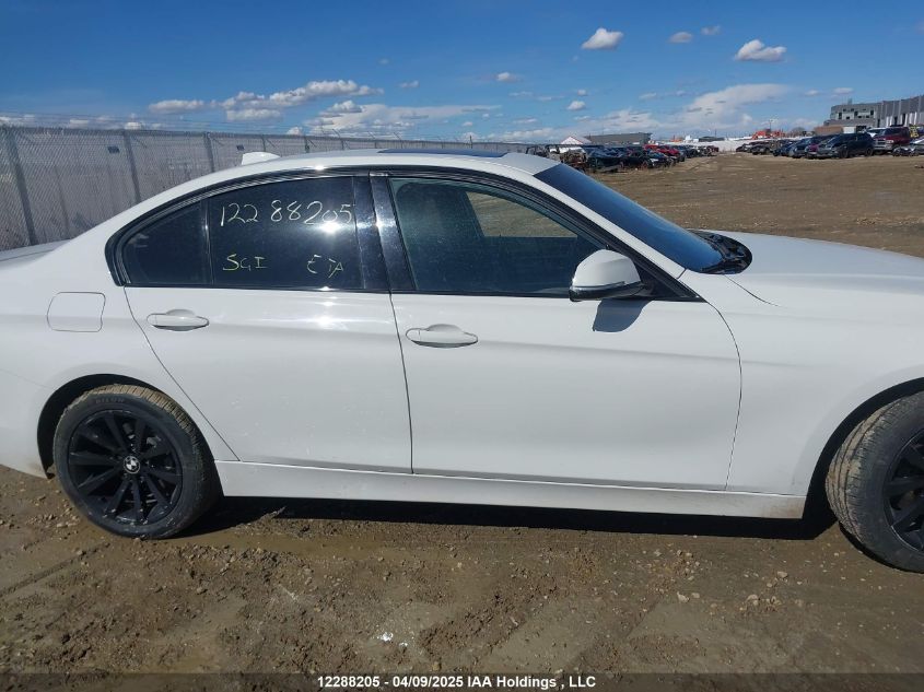 2015 BMW 3 Series VIN: WBA3B3C53FF547976 Lot: 12288205