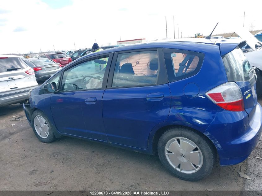 2010 Honda Fit VIN: JHMGE8H57AS800202 Lot: 12288673