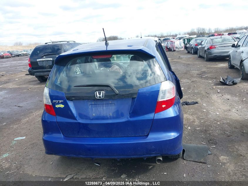 2010 Honda Fit VIN: JHMGE8H57AS800202 Lot: 12288673