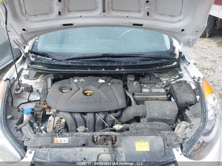 2013 Hyundai Elantra Gls VIN: 5NPDH4AE0DH255395 Lot: 12288717