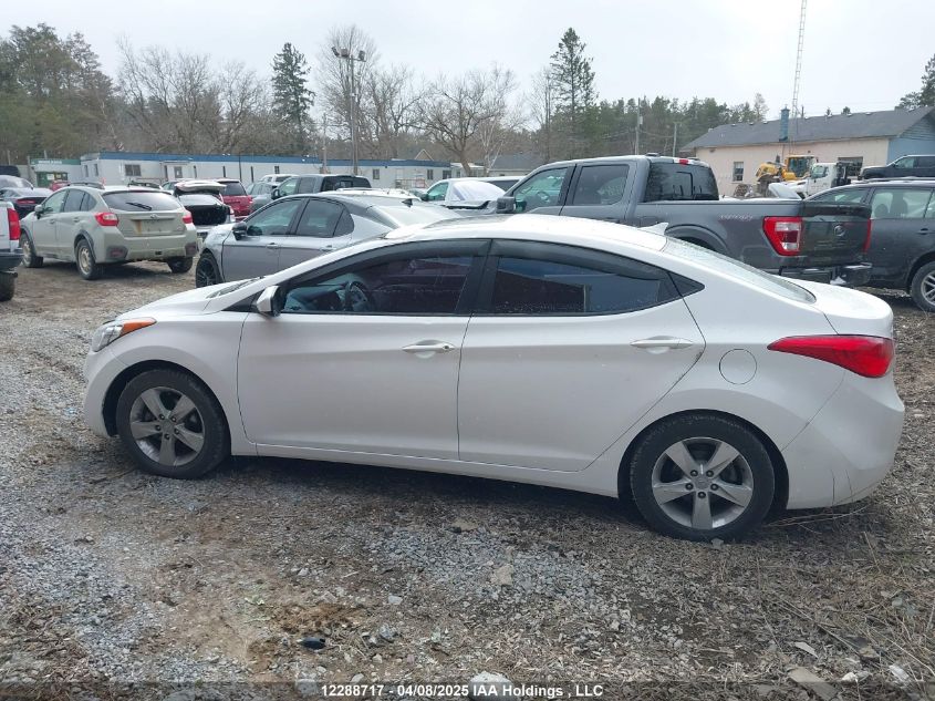 2013 Hyundai Elantra Gls VIN: 5NPDH4AE0DH255395 Lot: 12288717