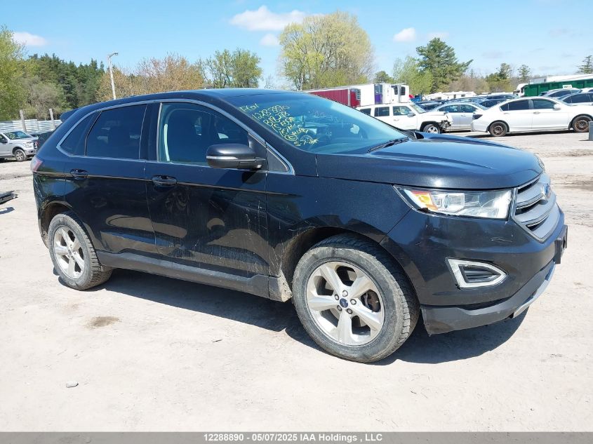 2015 Ford Edge Sel VIN: 2FMTK4J80FBB18278 Lot: 12288890