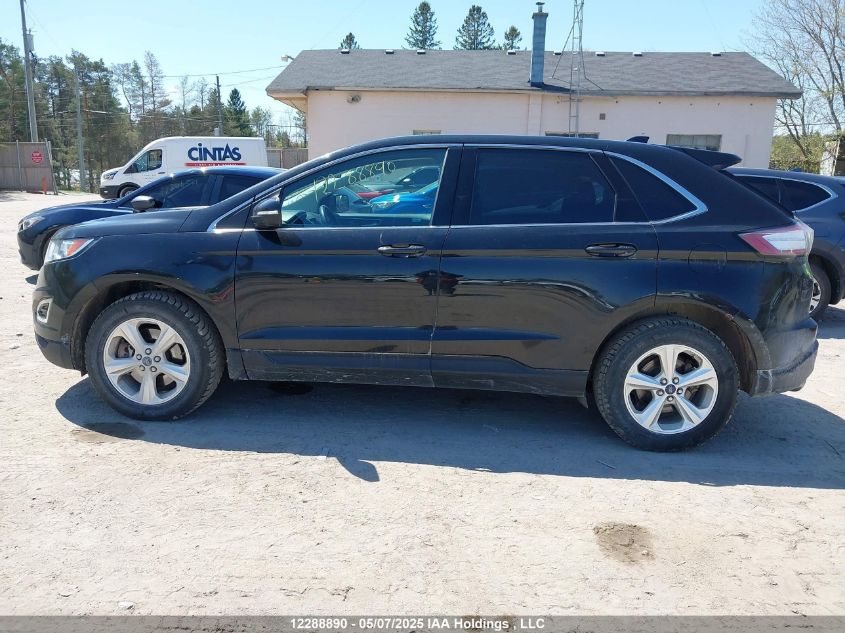 2015 Ford Edge Sel VIN: 2FMTK4J80FBB18278 Lot: 12288890