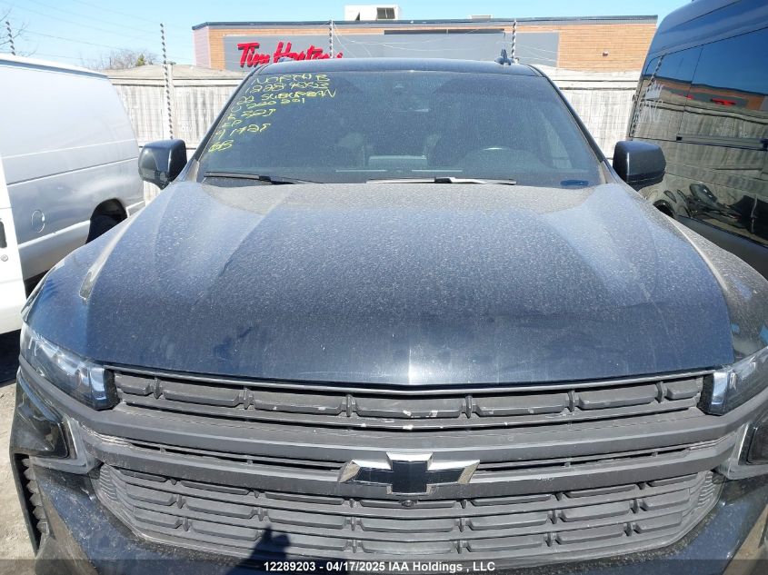 2022 Chevrolet Suburban K1500 Rst VIN: 1GNSKEKT1NR260201 Lot: 12289203