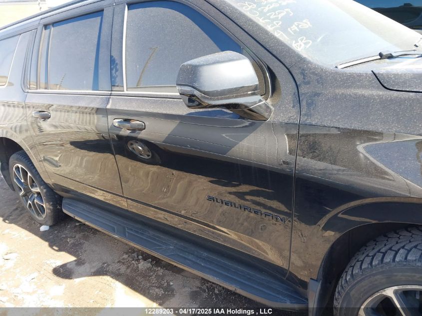 2022 Chevrolet Suburban K1500 Rst VIN: 1GNSKEKT1NR260201 Lot: 12289203