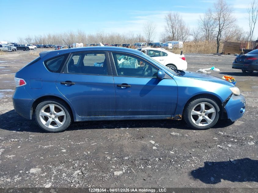 2008 Subaru Impreza VIN: JF1GH61618H829160 Lot: 12289354