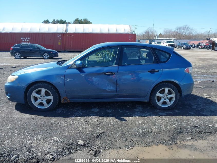2008 Subaru Impreza VIN: JF1GH61618H829160 Lot: 12289354