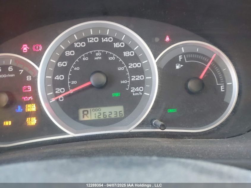 2008 Subaru Impreza VIN: JF1GH61618H829160 Lot: 12289354