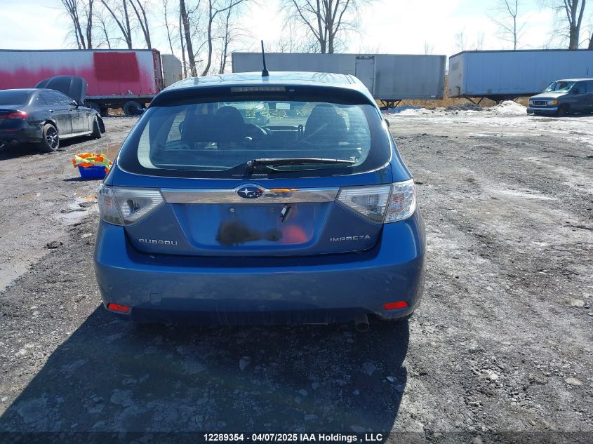 2008 Subaru Impreza VIN: JF1GH61618H829160 Lot: 12289354