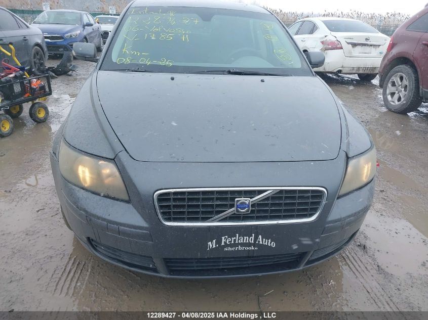 2006 Volvo S40 VIN: YV1MS382662178571 Lot: 12289427