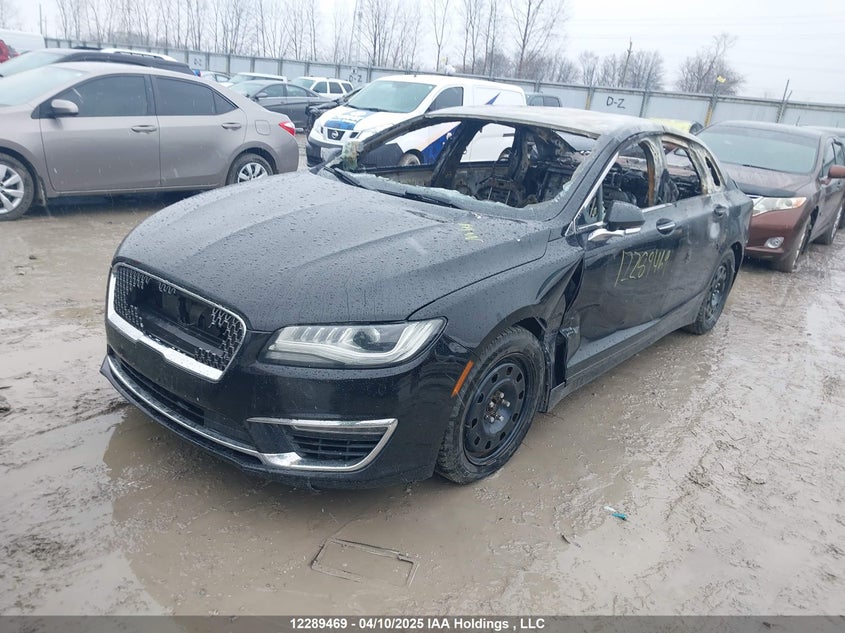 2017 Lincoln MKZ, Engine Fire, IAAI, VIN 3LN6L5FC5HR621113 — photo 2