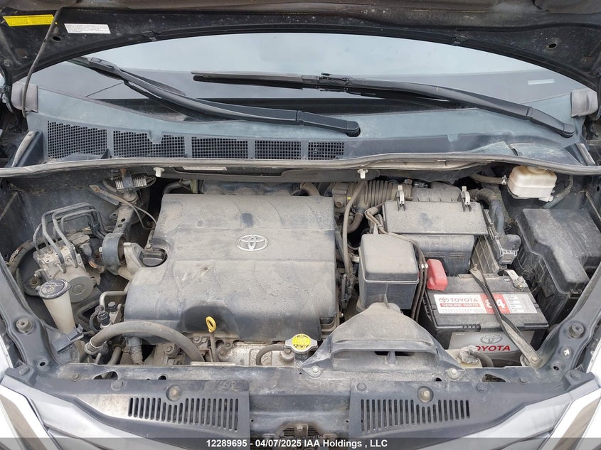 2013 Toyota Sienna Xle 7 Passenger VIN: 5TDDK3DC4DS062151 Lot: 12289695