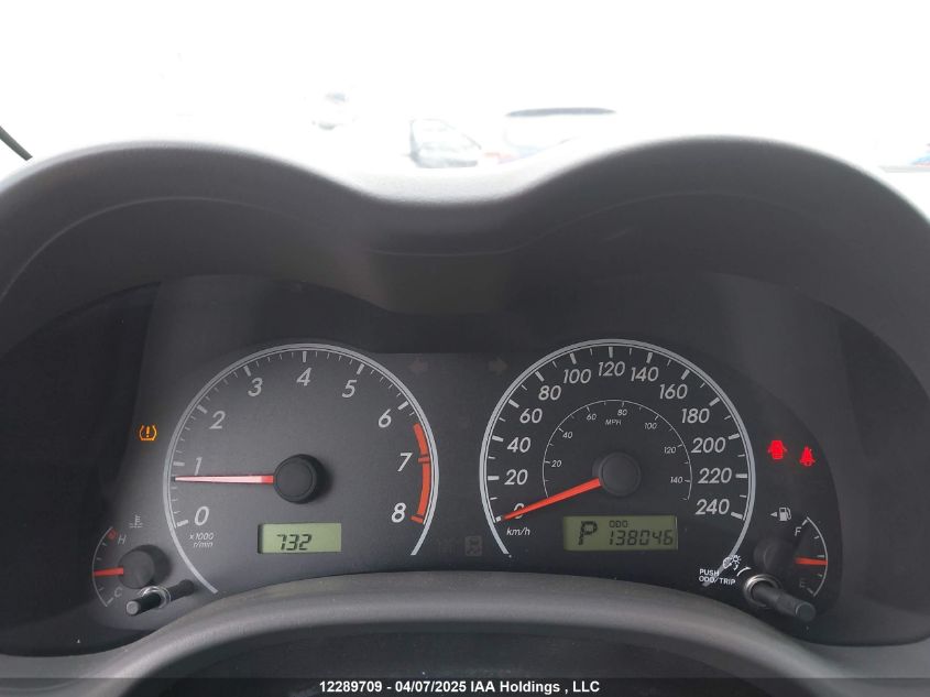 2009 Toyota Corolla Le VIN: 2T1BU40EX9C078157 Lot: 12289709