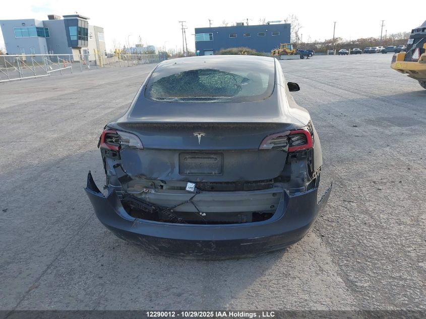 2023 Tesla Model 3 Rwd VIN: 5YJ3E1EAXPF420981 Lot: 12290012