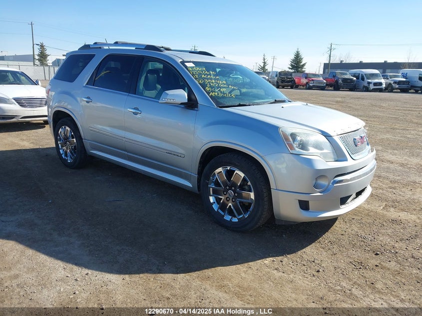 1GKKVTED8CJ357467 2012 GMC Acadia Denali auction photo 1