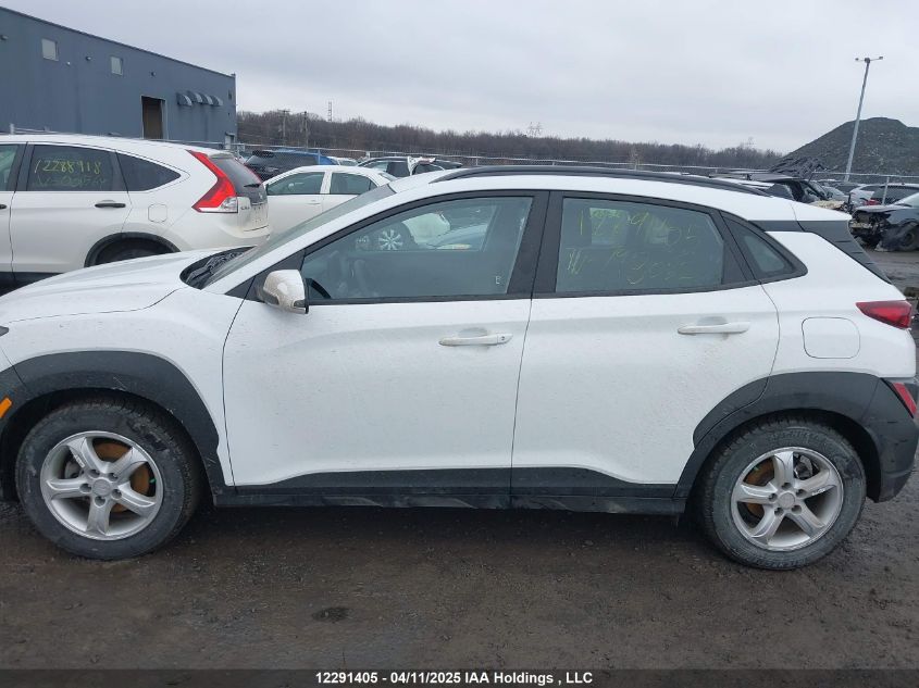 2022 Hyundai Kona Se VIN: KM8K12AB4NU798032 Lot: 12291405