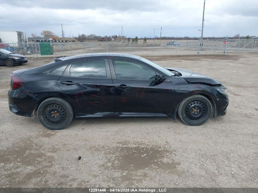 2019 Honda Civic Sport VIN: 2HGFC2F8XKH020220 Lot: 12291446