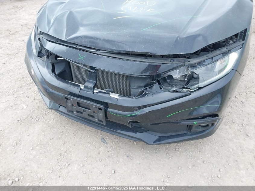 2019 Honda Civic Sport VIN: 2HGFC2F8XKH020220 Lot: 12291446