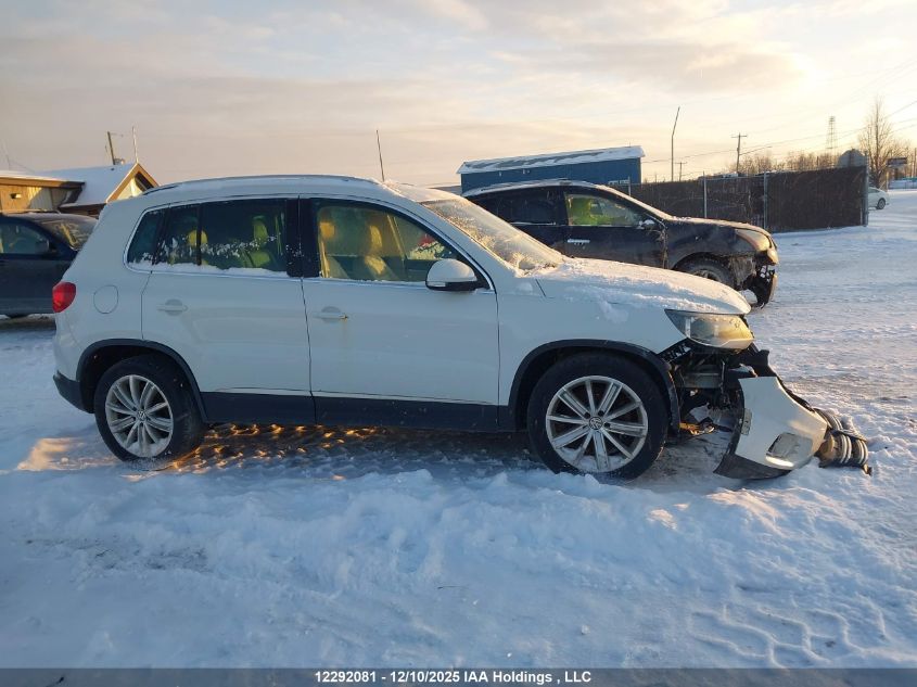 2014 Volkswagen Tiguan S/Se/Sel/R-Line VIN: WVGJV3AX8EW610439 Lot: 12292081
