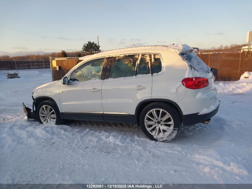 2014 Volkswagen Tiguan S/Se/Sel/R-Line VIN: WVGJV3AX8EW610439 Lot: 12292081