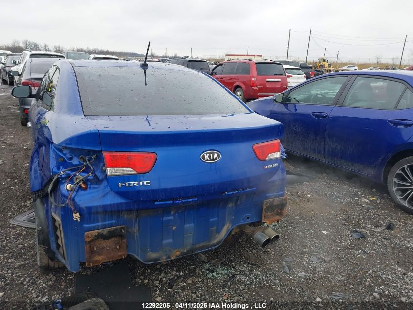 2010 Kia Forte Sx VIN: KNAFW6A39A5262959 Lot: 12292205