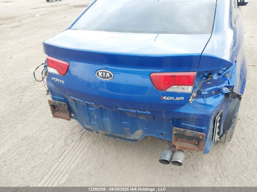 2010 Kia Forte Sx VIN: KNAFW6A39A5262959 Lot: 12292205