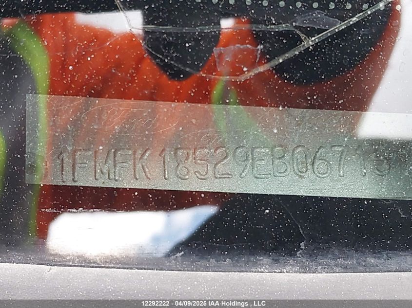 2009 Ford Expedition Max VIN: 1FMFK18529EB06715 Lot: 12292222