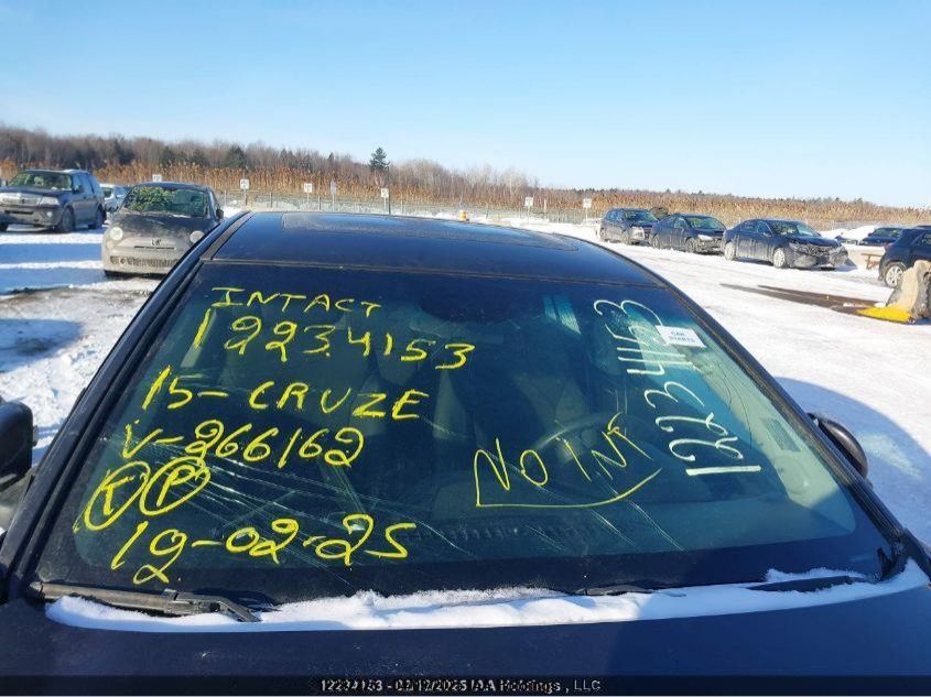 2015 Chevrolet Cruze VIN: 1G1PC5SB2F7266162 Lot: 12292226