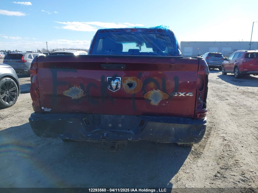 3C6RR7KT1HG543904 2017 Ram 1500 5.7 St Red