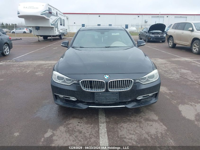 2012 BMW 3 Series VIN: WBA3A9C58CF270551 Lot: 12293829