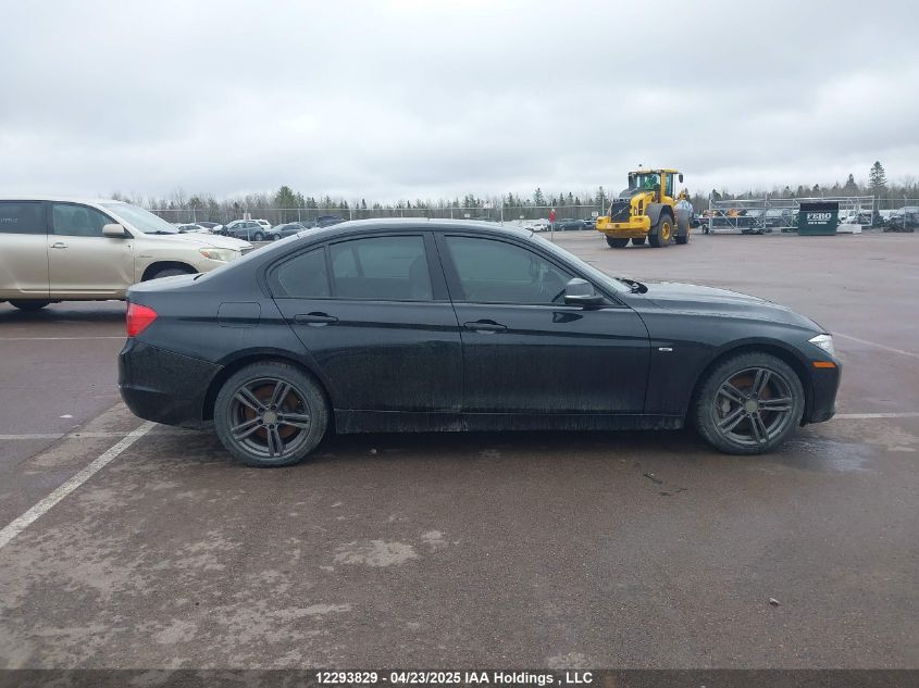 2012 BMW 3 Series VIN: WBA3A9C58CF270551 Lot: 12293829