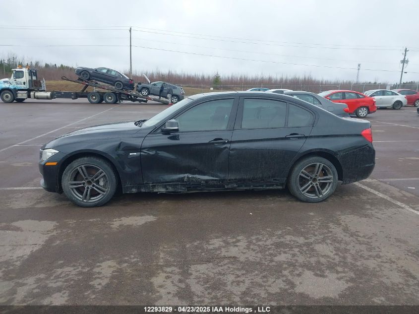 2012 BMW 3 Series VIN: WBA3A9C58CF270551 Lot: 12293829