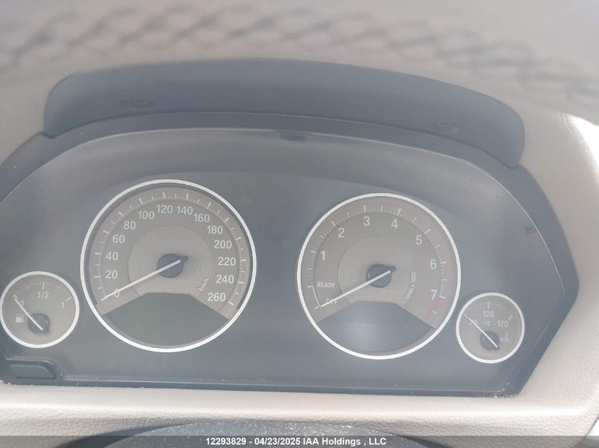 2012 BMW 3 Series VIN: WBA3A9C58CF270551 Lot: 12293829