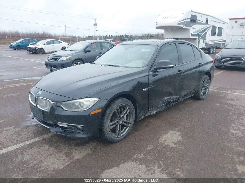 2012 BMW 3 Series VIN: WBA3A9C58CF270551 Lot: 12293829