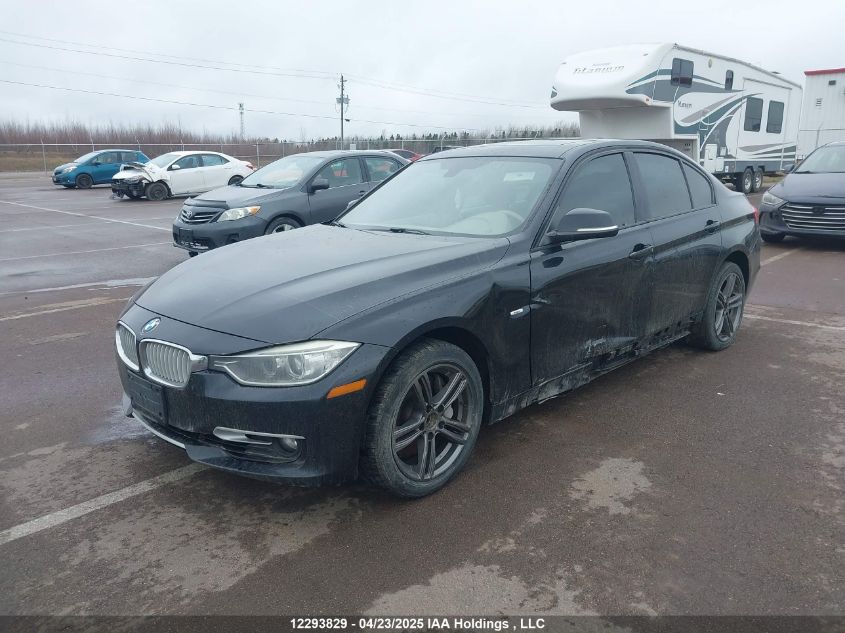 2012 BMW 3 Series VIN: WBA3A9C58CF270551 Lot: 12293829