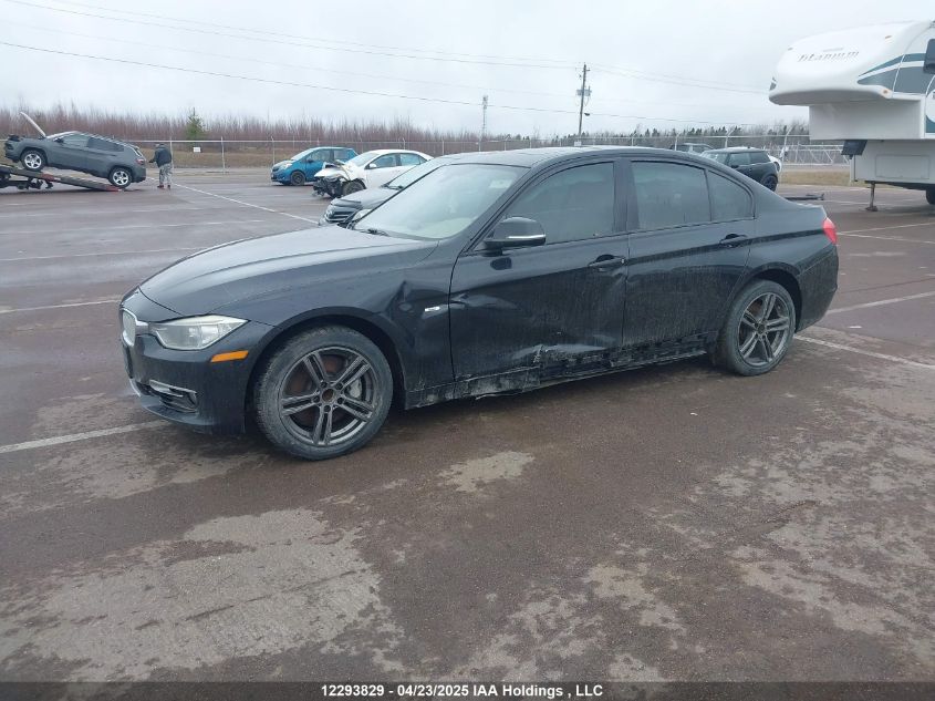 2012 BMW 3 Series VIN: WBA3A9C58CF270551 Lot: 12293829