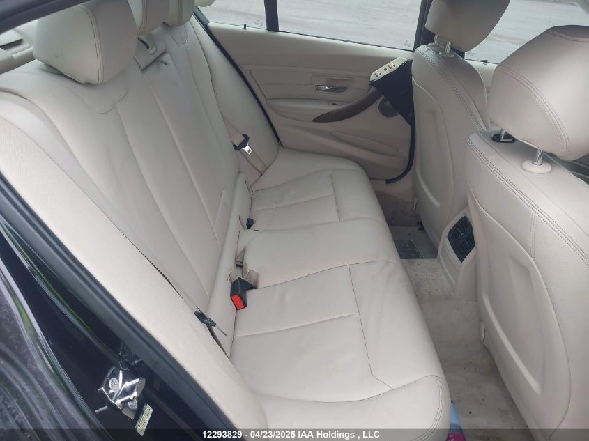 2012 BMW 3 Series VIN: WBA3A9C58CF270551 Lot: 12293829