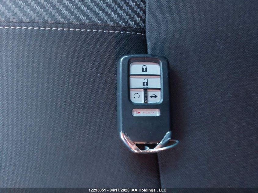 2019 Honda Civic Hatchback VIN: SHHFK7H49KU301244 Lot: 12293851