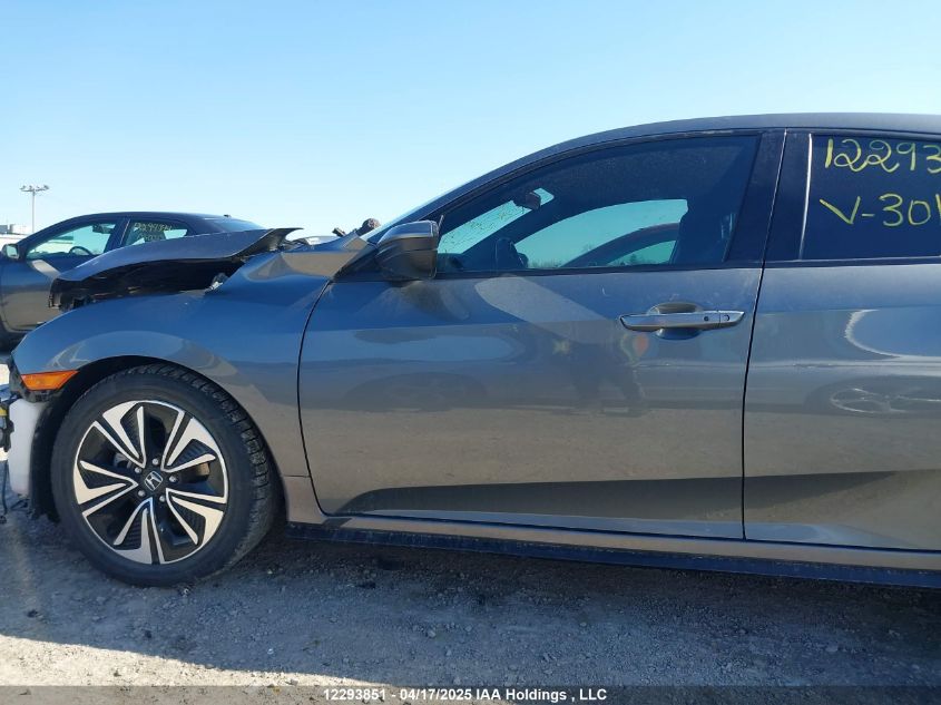 2019 Honda Civic Hatchback VIN: SHHFK7H49KU301244 Lot: 12293851