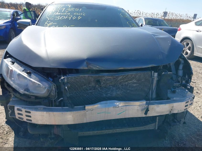 2019 Honda Civic Hatchback VIN: SHHFK7H49KU301244 Lot: 12293851