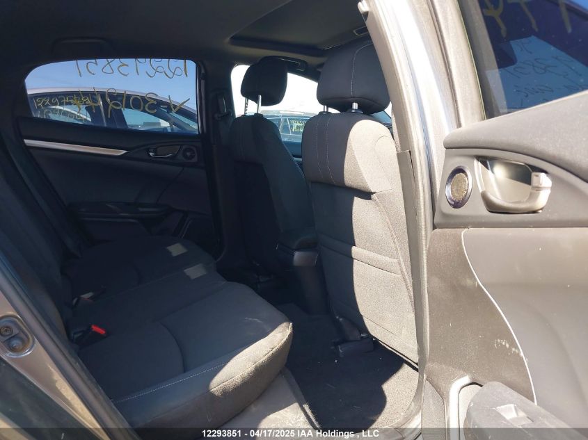 2019 Honda Civic Hatchback VIN: SHHFK7H49KU301244 Lot: 12293851