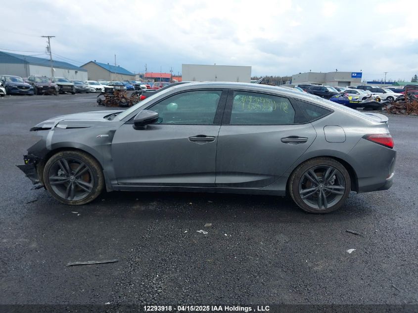 2025 Acura Integra VIN: 19UDE4G76SA800314 Lot: 12293918