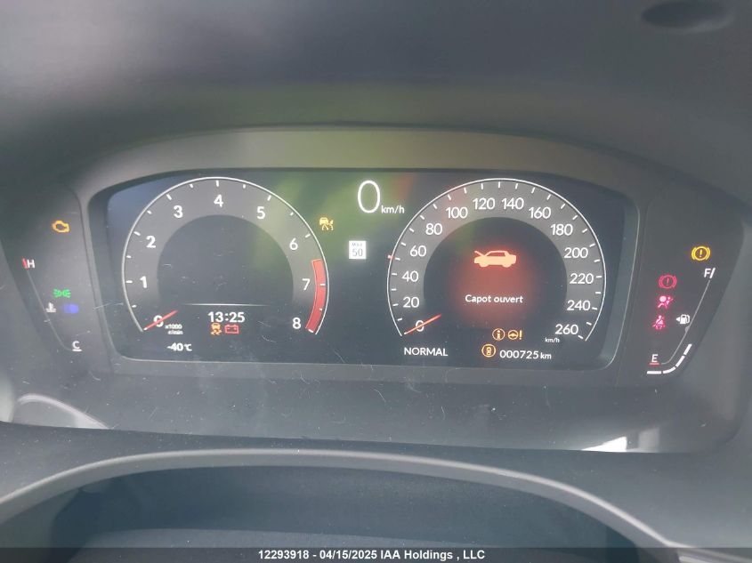 2025 Acura Integra VIN: 19UDE4G76SA800314 Lot: 12293918