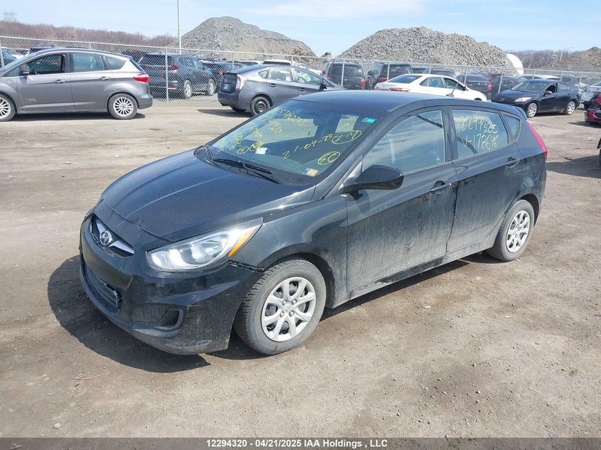 Vin: kmhct5ae4eu178646, lot: 2663484, hyundai accent gls/gs 20142