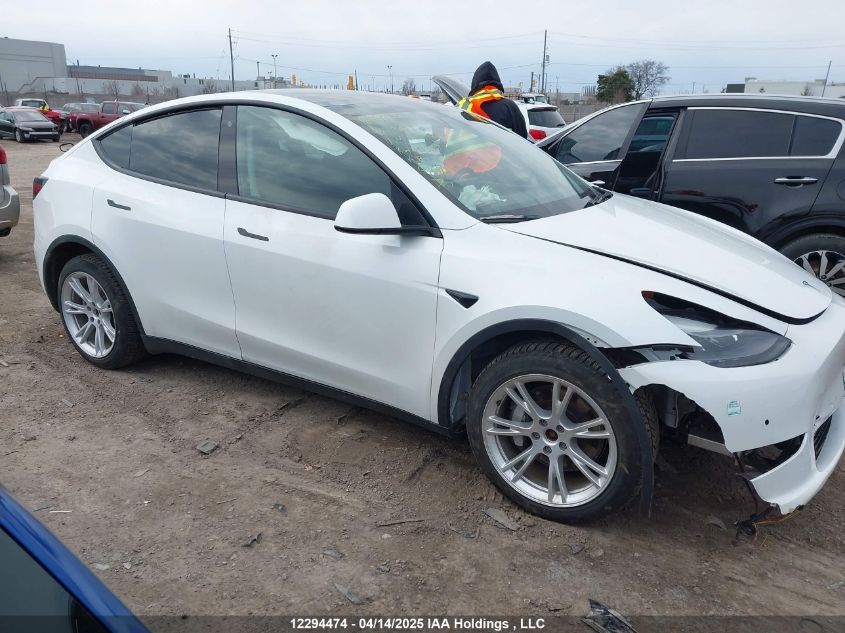 2020 Tesla Model Y VIN: 5YJYGDEE9LF045194 Lot: 12294474