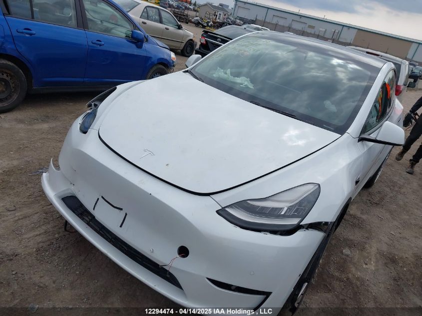 2020 Tesla Model Y VIN: 5YJYGDEE9LF045194 Lot: 12294474