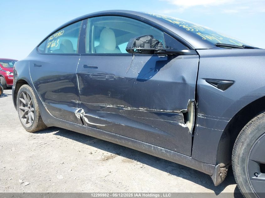 2022 Tesla Model 3 VIN: 5YJ3E1EA9NF355117 Lot: 12295982