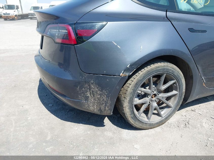 2022 Tesla Model 3 VIN: 5YJ3E1EA9NF355117 Lot: 12295982