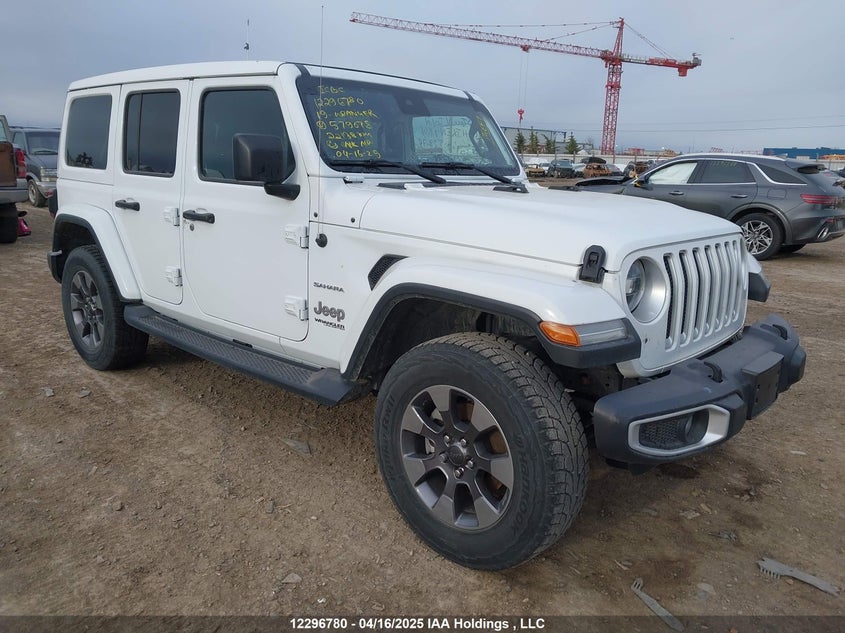 1C4HJXEN7KW579078 2019 Jeep Wrangler Unlimited Sahara auction photo 1